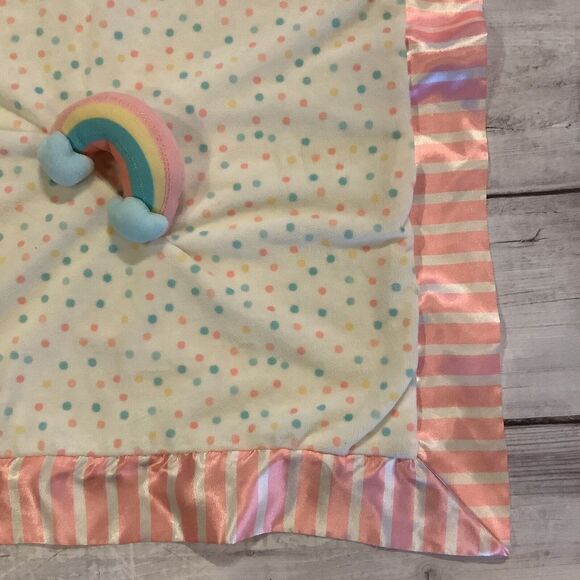 Matilda Jane Dream Chasers Dreaming of Rainbows Baby Security Blanket Lovey - Picture 5 of 16